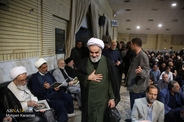 مراسم ختم پدر شهید سپهبد سید عبدالرحیم موسوی
