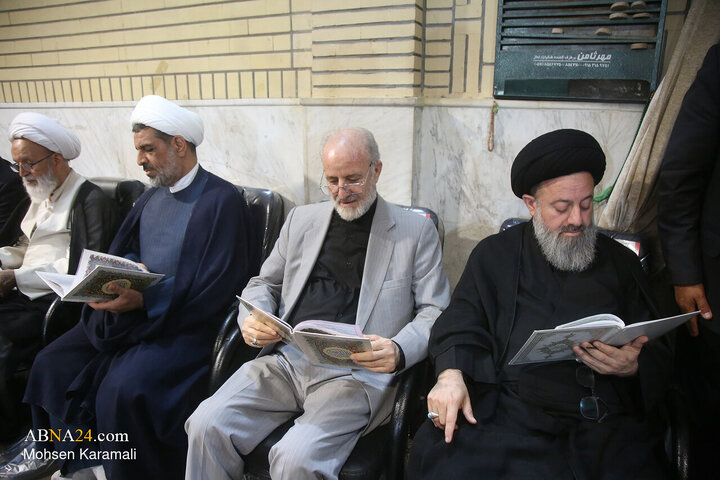 مراسم ختم پدر شهید سپهبد سید عبدالرحیم موسوی