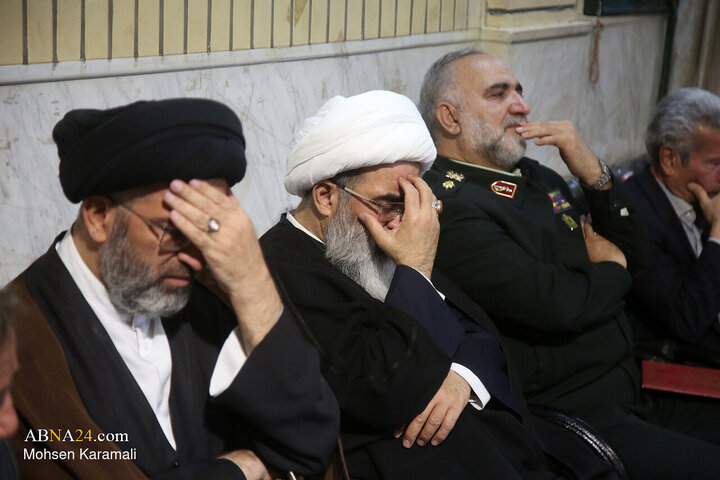 مراسم ختم پدر شهید سپهبد سید عبدالرحیم موسوی