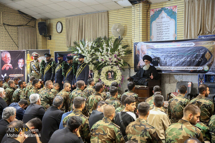 مراسم ختم پدر شهید سپهبد سید عبدالرحیم موسوی