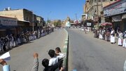صعدة تشهد مئات الوقفات الشعبية استمرارًا للنفير العام والجهوزية لمواجهة العدو السعودي
