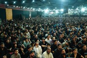 تقرير مصور/ تجمّع حاشد للمعزّين في ذكرى السيدة فاطمة الزهراء(س) بكراتشي تحت شعار «لبيك يا زهراء»