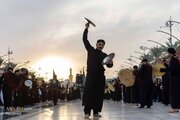 Komên şînê di rojên şehadeta Hz. Fatima Zehra (s.x) li navbera Heremên Pîroz ên Kerbelayê