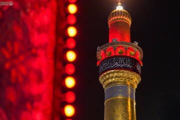 حال‌وهوای حرم مطهر امام علی(ع) در ایام فاطمیه