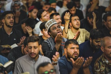 Foto Xəbər \ Fatimiyyə günləri ilə əlaqədar Həzrəti İmam Əlinin (əleyhi səlam) müqəddəs hərəminin ab-havası