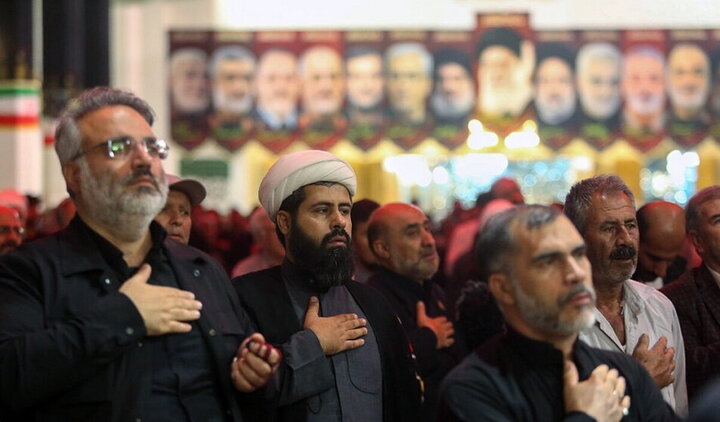 Photos: Mourning ceremony on first night of Fatimiyya days held at Hazrat Masoumeh holy shrine