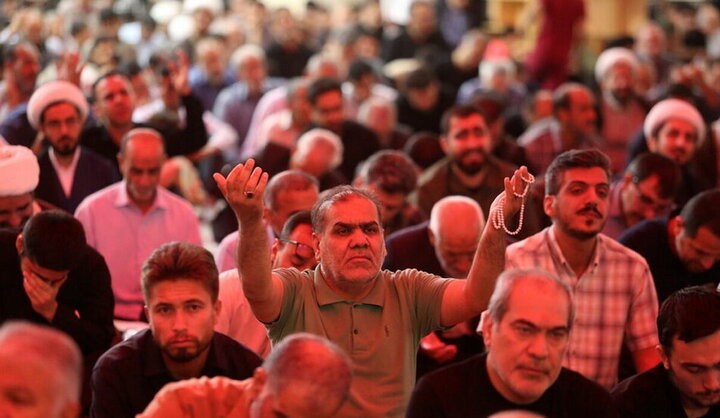 Photos: Mourning ceremony on first night of Fatimiyya days held at Hazrat Masoumeh holy shrine
