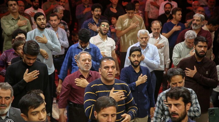 Photos: Mourning ceremony on first night of Fatimiyya days held at Hazrat Masoumeh holy shrine