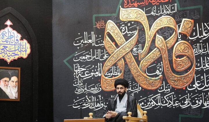 Photos: Mourning ceremony on first night of Fatimiyya days held at Hazrat Masoumeh holy shrine