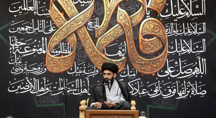Photos: Mourning ceremony on first night of Fatimiyya days held at Hazrat Masoumeh holy shrine