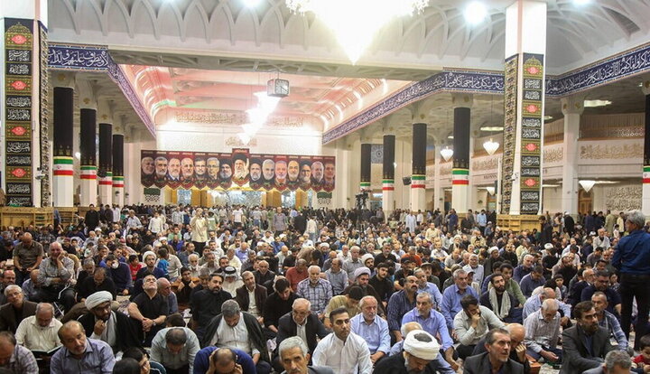 Photos: Mourning ceremony on first night of Fatimiyya days held at Hazrat Masoumeh holy shrine
