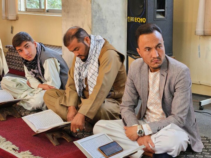 Quran recitation techniques in Chindawol, Kabul