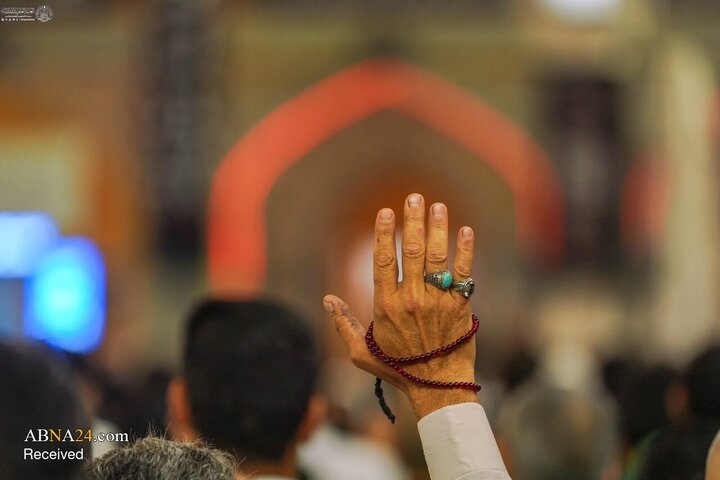 حال‌وهوای حرم مطهر امام علی(ع) در ایام فاطمیه