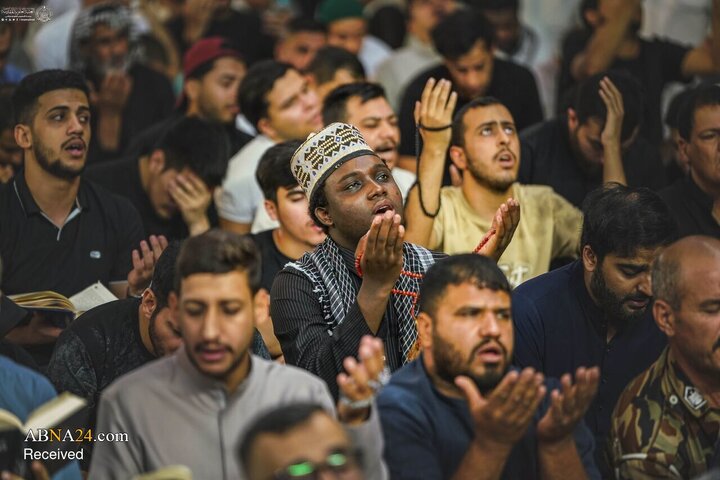 حال‌وهوای حرم مطهر امام علی(ع) در ایام فاطمیه