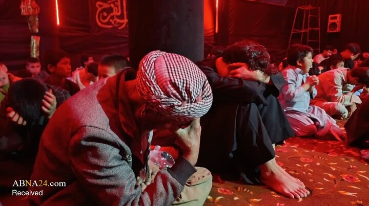 مراسم عزاداری سالروز شهادت حضرت فاطمه زهرا(س) در مزارشریف افغانستان