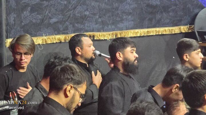 مراسم عزاداری سالروز شهادت حضرت فاطمه زهرا(س) در مزارشریف افغانستان