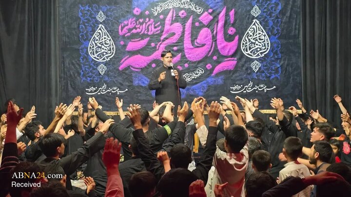 مراسم عزاداری سالروز شهادت حضرت فاطمه زهرا(س) در مزارشریف افغانستان
