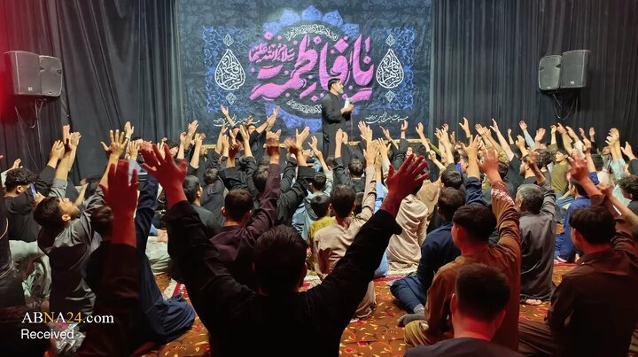 مراسم عزاداری سالروز شهادت حضرت فاطمه زهرا(س) در مزارشریف افغانستان