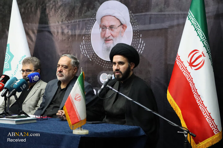 عکس خبری/  نشست خبری کنگره «فقیه سیاستمدار؛ آیت‌الله محمدرضا مهدوی کنی»