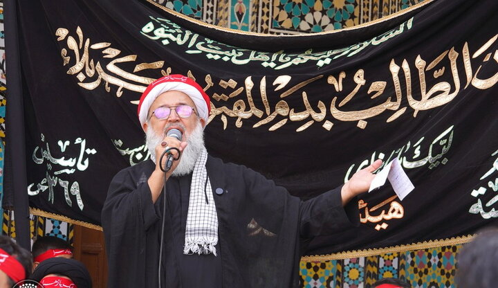میزبانی حرم فاطمی از هیئات عزاداری شهادت حضرت زهرا(س)