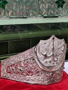 Photos: Punjah Shia Mosque in Yangon, Myanmar received gold crown by newlyweds worth 6.5 million kyats
