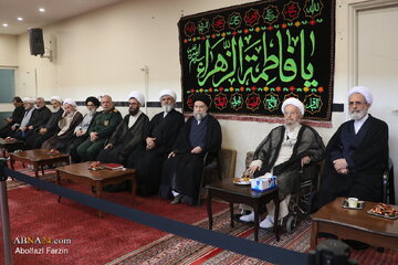 Photos: Fatimiyya mourning ceremony with presence of Ayatollah Makarem Shirazi