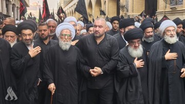 گزارش تصویری/ عزاداری سالروز شهادت حضرت فاطمه زهرا(س) در نجف اشرف