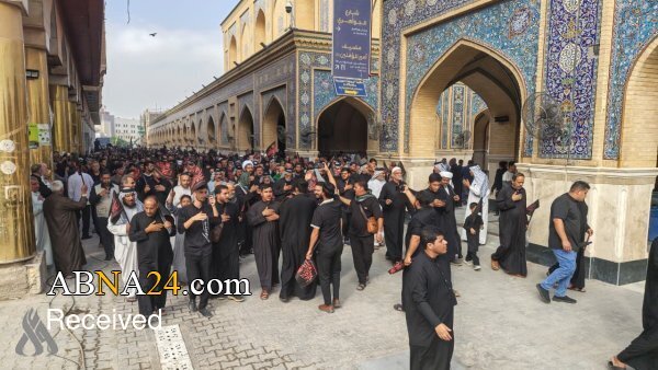 گزارش تصویری/ عزاداری سالروز شهادت حضرت فاطمه زهرا(س) در نجف اشرف