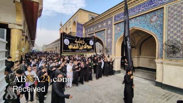 گزارش تصویری/ عزاداری سالروز شهادت حضرت فاطمه زهرا(س) در نجف اشرف