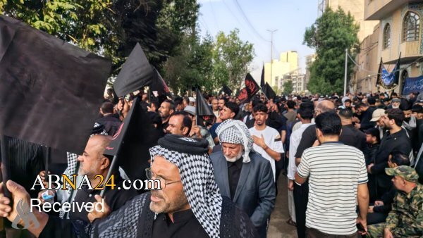 گزارش تصویری/ عزاداری سالروز شهادت حضرت فاطمه زهرا(س) در نجف اشرف