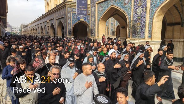 گزارش تصویری/ عزاداری سالروز شهادت حضرت فاطمه زهرا(س) در نجف اشرف