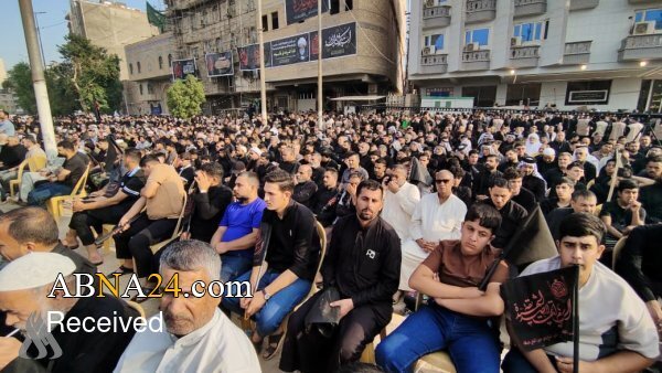 گزارش تصویری/ عزاداری سالروز شهادت حضرت فاطمه زهرا(س) در نجف اشرف
