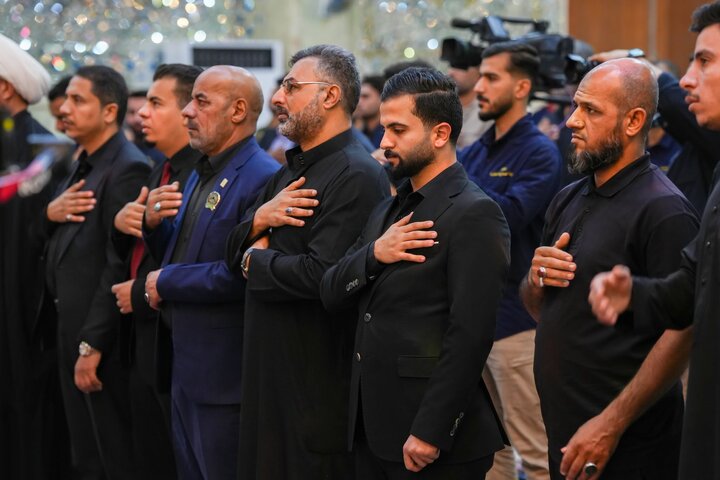 Al-Askari Holy Shrine held a symbolic funeral procession for Lady Fatimah al-Zahra (peace be upon her).