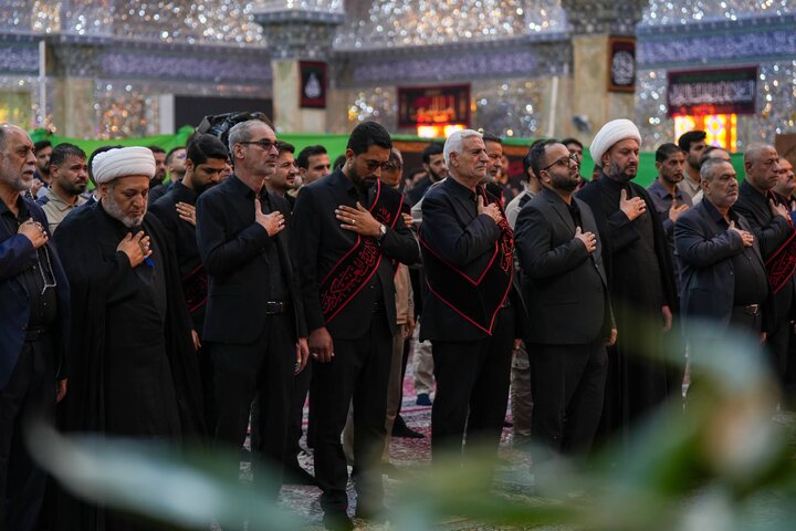 Al-Askari Holy Shrine held a symbolic funeral procession for Lady Fatimah al-Zahra (peace be upon her).