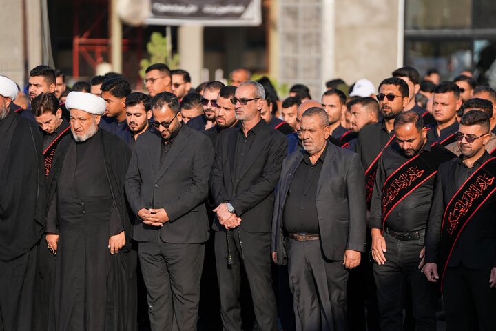 Al-Askari Holy Shrine held a symbolic funeral procession for Lady Fatimah al-Zahra (peace be upon her).