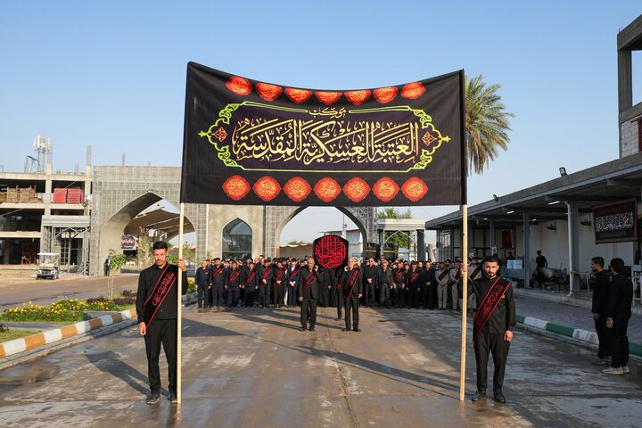 Al-Askari Holy Shrine held a symbolic funeral procession for Lady Fatimah al-Zahra (peace be upon her).