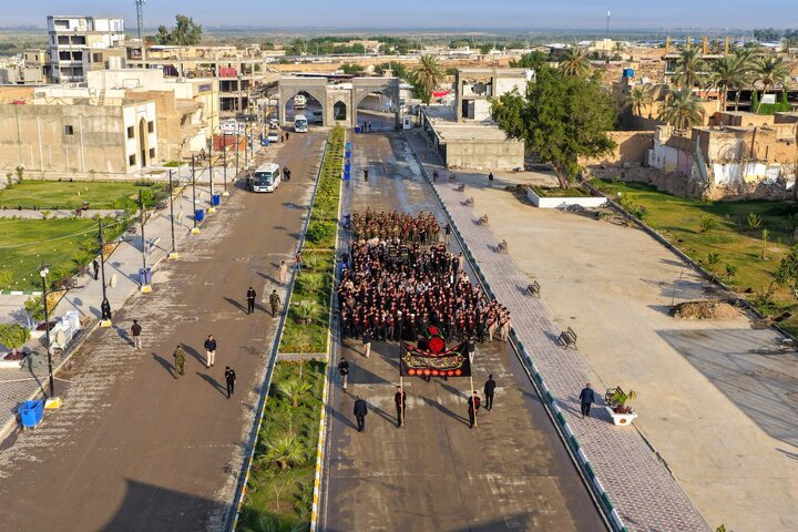 Al-Askari Holy Shrine held a symbolic funeral procession for Lady Fatimah al-Zahra (peace be upon her).