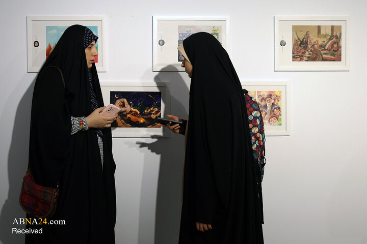 گزارش تصویری/ افتتاح نمایشگاه تصویرسازی «با هم برای ایران»
