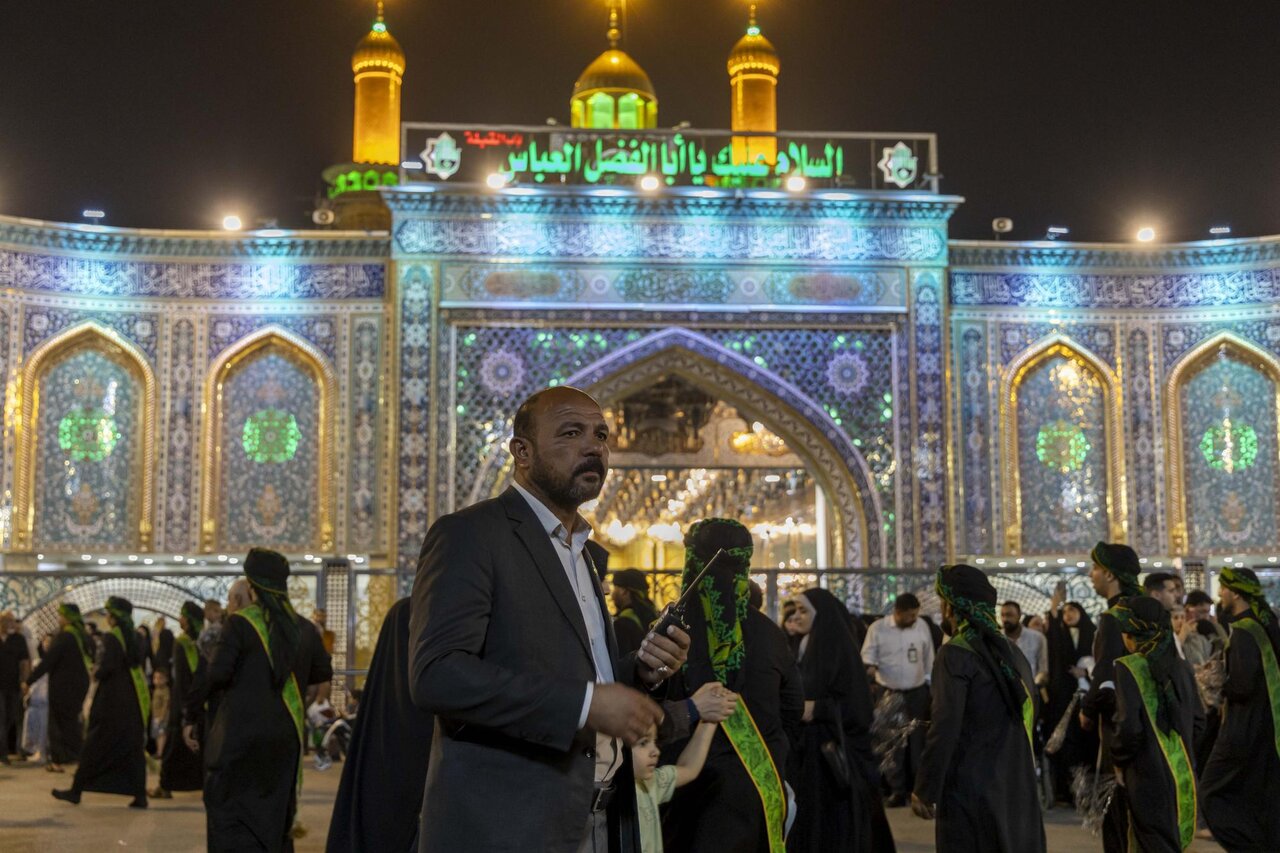 Al-Abbas Shrine deploys personnel to prevent crowding during mourning ceremonies