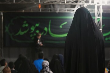 گزارش تصویری/ عزاداری فاطمیه در میدان ونک تهران