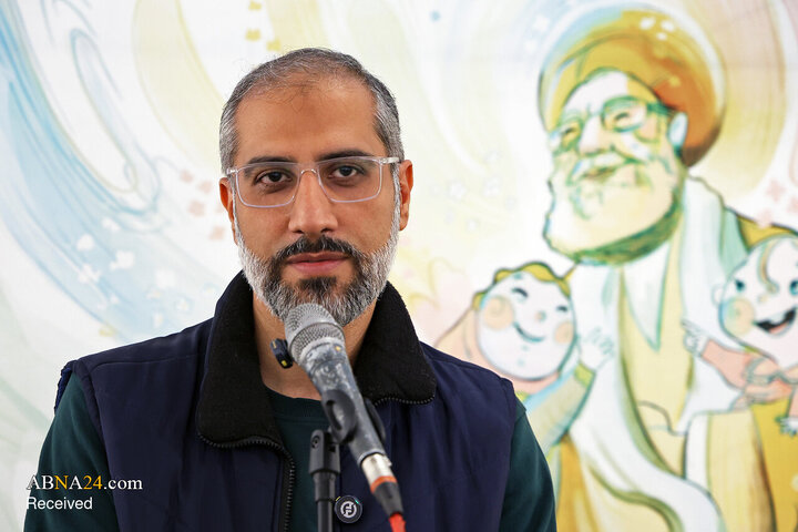Photos: Opening of illustration exhibition "Together for Iran"