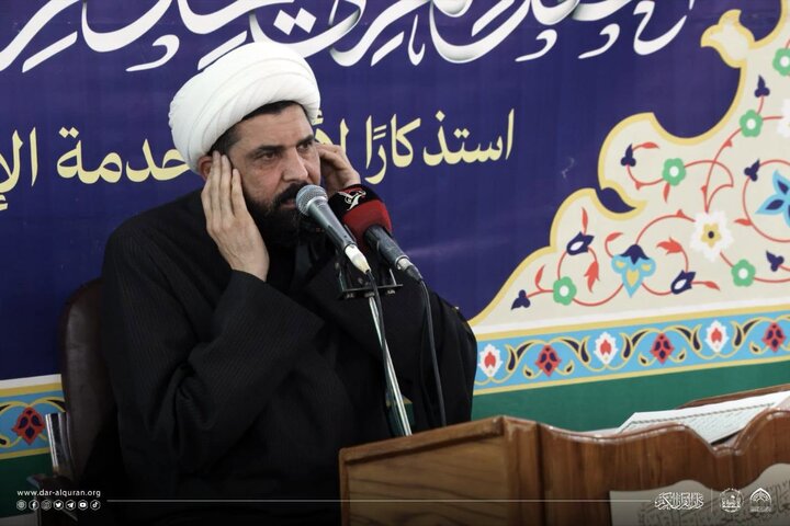 تقرير مصور/ العتبة الحسينية تقيم محفلًا قرآنيًا بذكرى شهادة السيدة فاطمة الزهراء (ع) في حرم الإمام الحسين(ع)