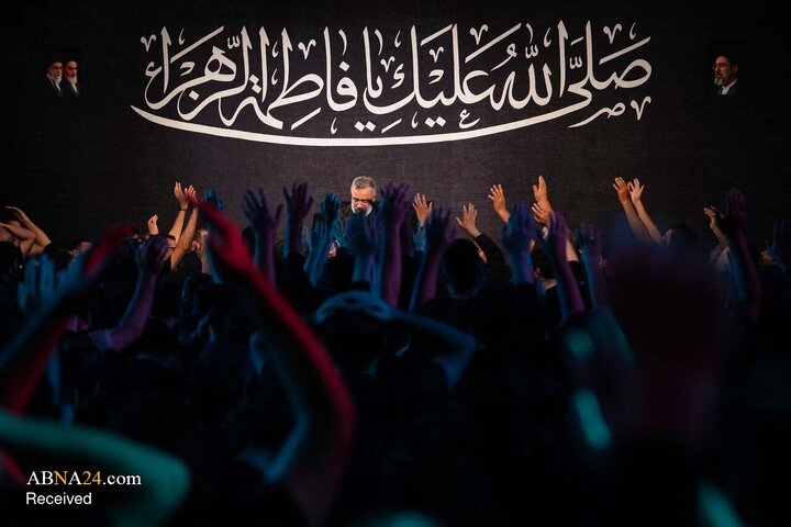 گزارش تصویری/ مراسم عزاداری شهادت حضرت زهرا(س) در آستان امامزاده علی‌اکبر(ع)