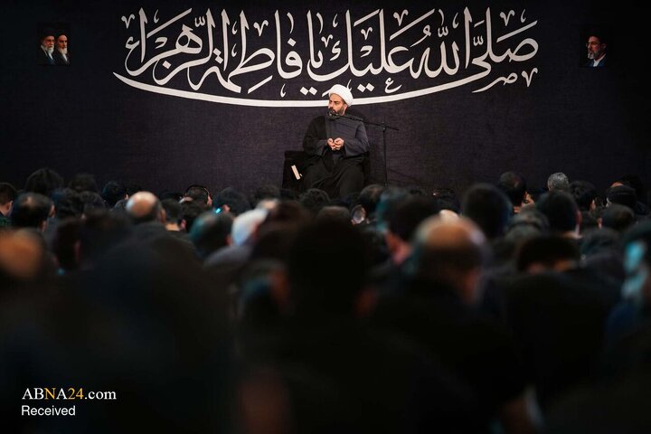 گزارش تصویری/ مراسم عزاداری شهادت حضرت زهرا(س) در آستان امامزاده علی‌اکبر(ع)