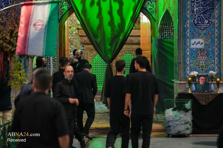 گزارش تصویری/ مراسم عزاداری شهادت حضرت زهرا(س) در آستان امامزاده علی‌اکبر(ع)