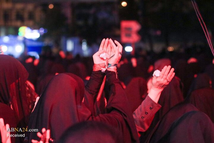 گزارش تصویری/ عزاداری فاطمیه در میدان ونک تهران