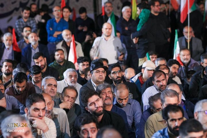 گزارش تصویری/ عزاداری فاطمیه در میدان ونک تهران