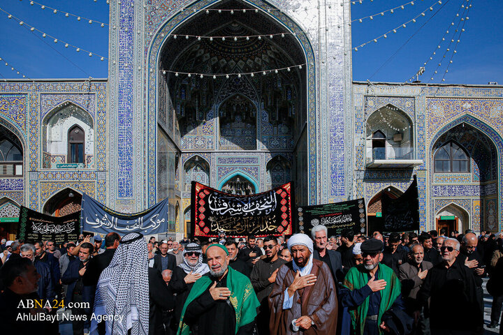 تقرير مصور/ مواكب العزاء باستشهاد السيدة فاطمة الزهراء (ع) في حرم الإمام الرضا (ع) بمدينة مشهد