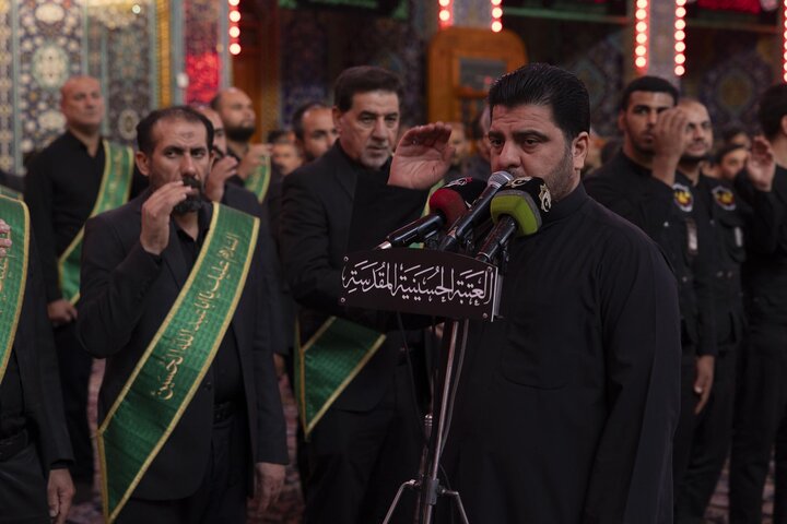 Through a unified funeral procession, staff of two holy shrines commemorate martyrdom of Lady Fatima az-Zahra