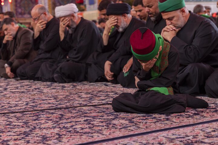 Through a unified funeral procession, staff of two holy shrines commemorate martyrdom of Lady Fatima az-Zahra